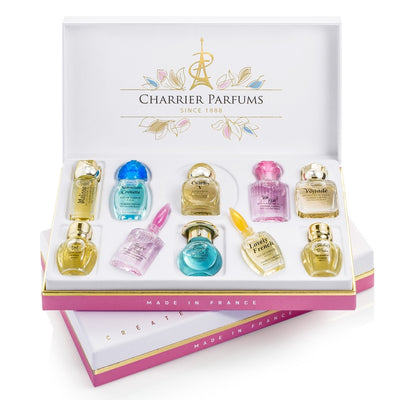 CHARRIER PARFUMS "Collection Precieuse" 10 x Eaux de Parfum Miniatures (58.8 ml) - Damenduft